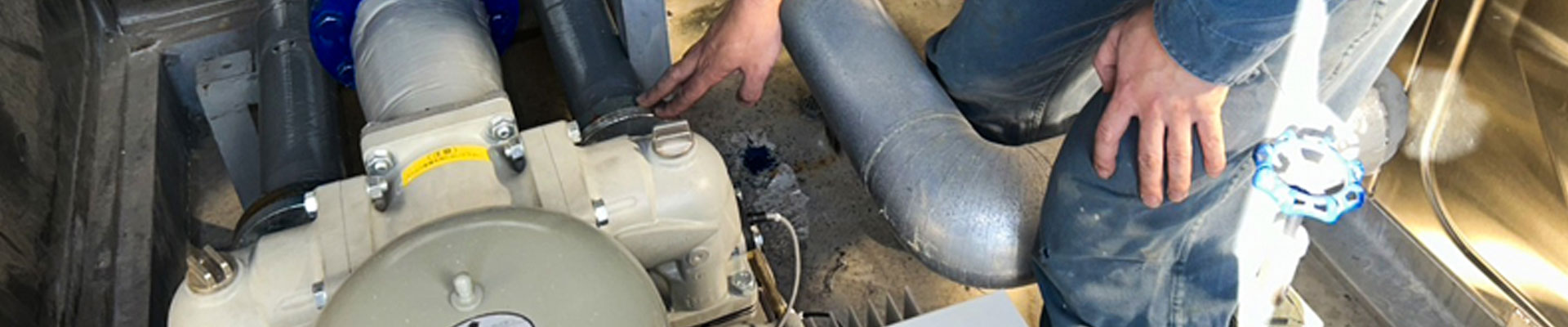 業務用ポンプの点検・修理